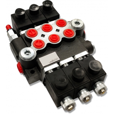 ROZDZIELACZ HYDRAULICZNY 3 SEK 50L ELEKTRYCZNY 24V